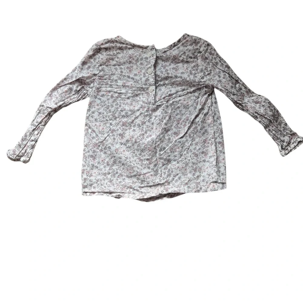 Oshkosh Toddler Butterfly Floral Print Long-Sleeve Top | 2T
